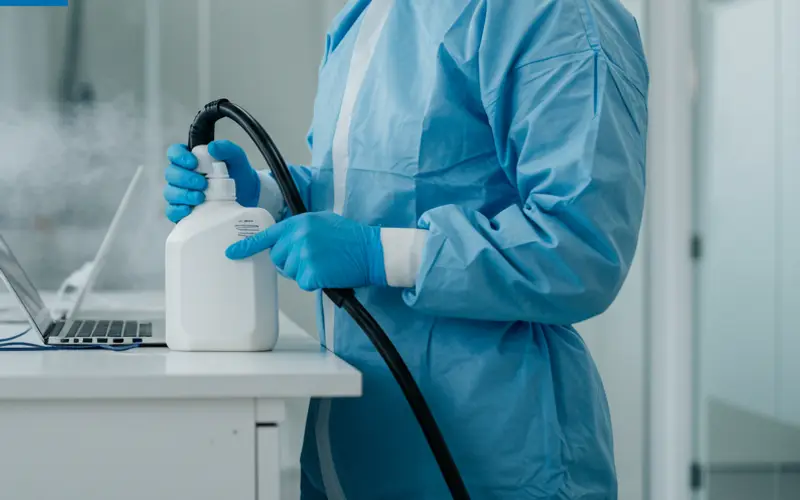 Professional disinfecting after an infestation