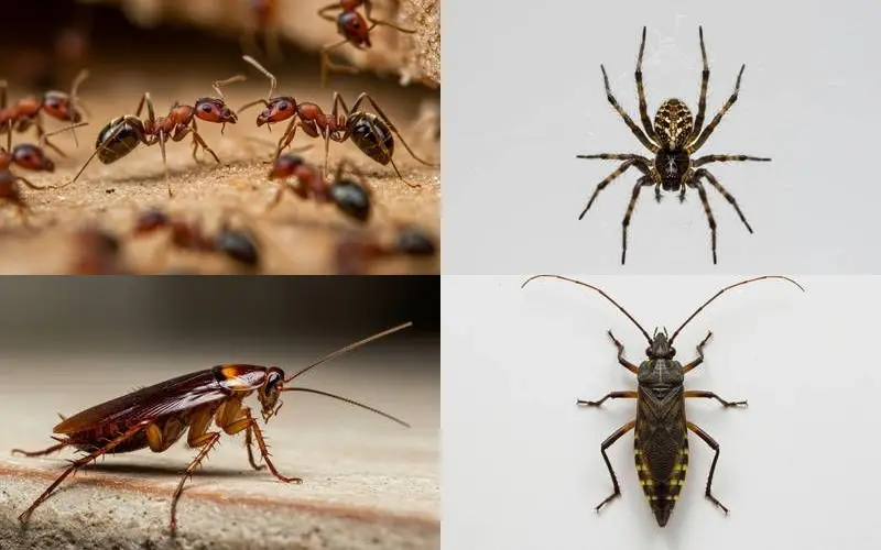 Common Florida pests we treat: ants, spiders, palmetto bugs and more