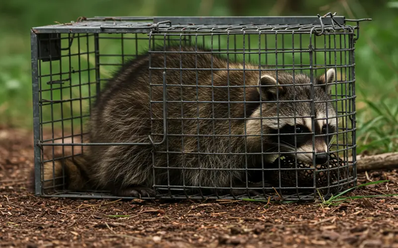 Humane live trapping in the field